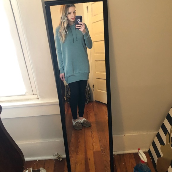 American Eagle Tunic Hoodie green small - Picture 2 of 7